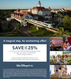 Save Up to 25% on Rooms at Select Disney Resort Hotels This Summer